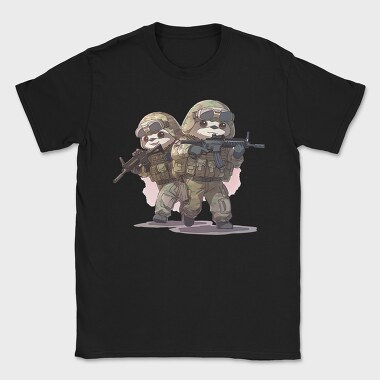 Military Sloths, Tricou Barbati (Unisex)