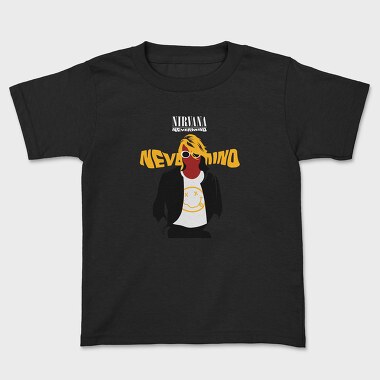 NIRVANA Cobain Nevermind, Tricou Copii