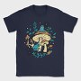 Cottagecore Moshrooms Frogs, Tricou Barbati (Unisex)