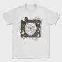 Cosmic White Cat, Tricou Barbati (Unisex)