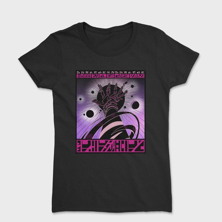 Cosmic Hand And Planets Beings, Tricou Femei