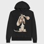 Sad Dog Eyebrows, Hanorac Oversize Barbati (Unisex)