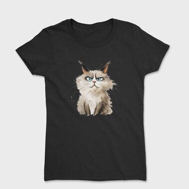 Ragdoll Cat Scream, Tricou Femei