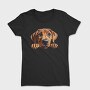Rhodesian Ridgeback Peeking, Tricou Femei