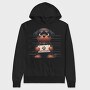 Rottweiler Mugshot, Hanorac Oversize Barbati (Unisex)