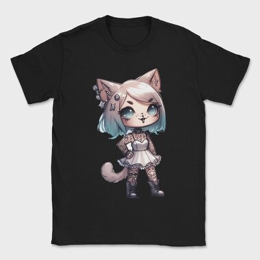 Rockstar Kitten Sublimation, Tricou Barbati (Unisex)
