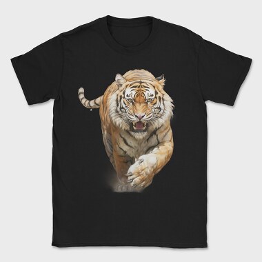 Roaring Tiger Clipart, Tricou Barbati (Unisex)