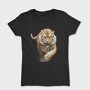Roaring Tiger Clipart, Tricou Femei