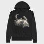 Rolling Cat Sublimation, Hanorac Oversize Barbati (Unisex)