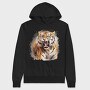 Roaring Tiger Spirit, Hanorac Oversize Barbati (Unisex)