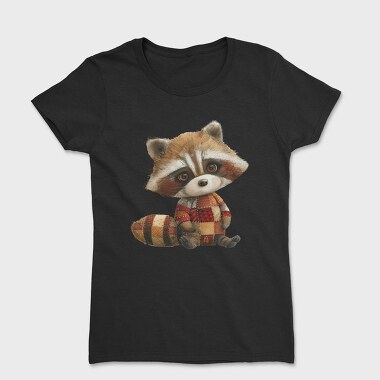 Red Panda Patchwork, Tricou Femei