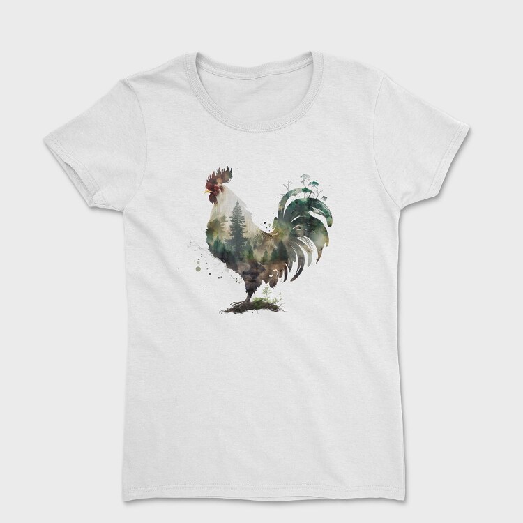 Rooster Forest Symphony, Tricou Femei