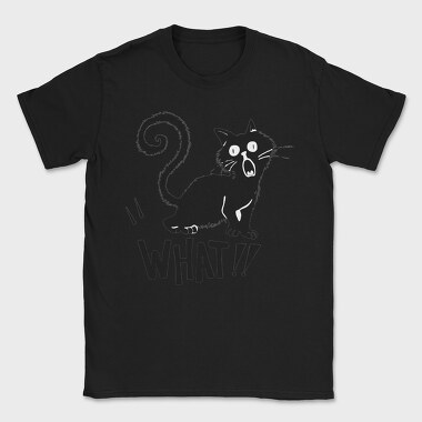Scared Cat Scream, Tricou Barbati (Unisex)
