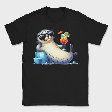 Seal Cocktail Sunglasses, Tricou Barbati (Unisex)