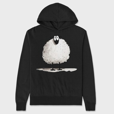 Sheep Face Upstanding, Hanorac Oversize Barbati (Unisex)