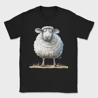 Sheep Face, Tricou Barbati (Unisex)