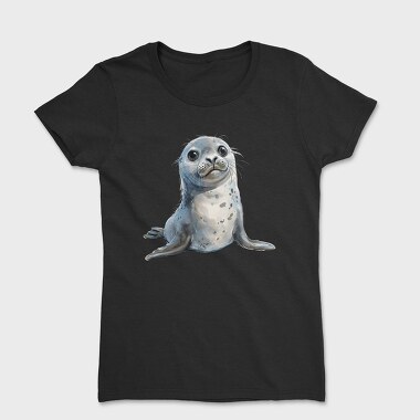 Seal Cute Face, Tricou Femei