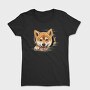 Shiba Inu Peeking, Tricou Femei