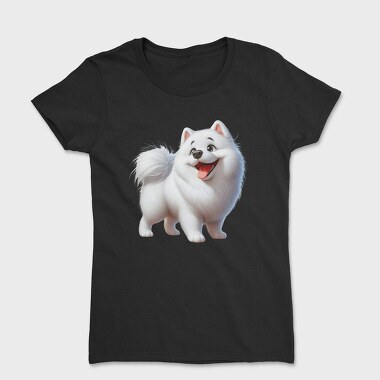 Samoyed Smiling Face, Tricou Femei