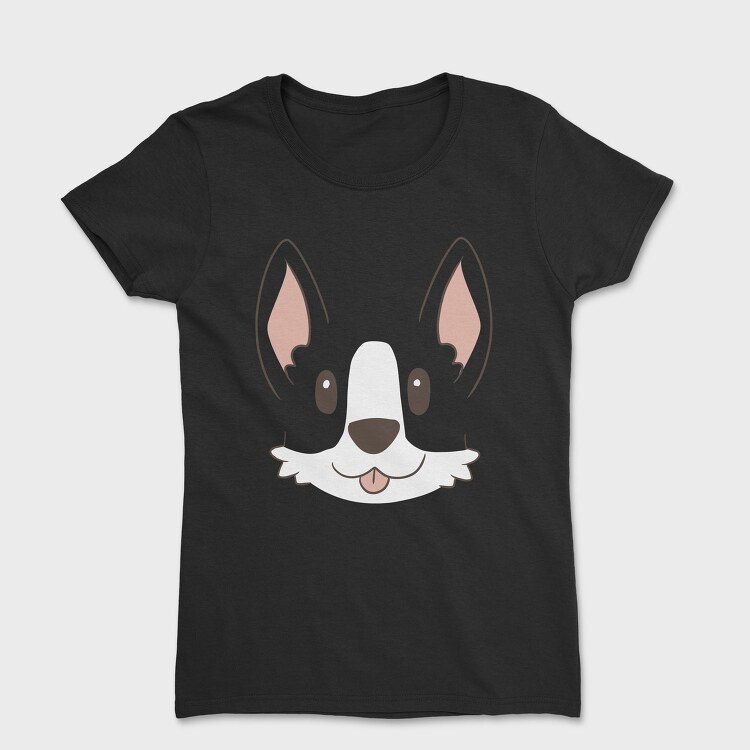 Corgi Face, Tricou Femei