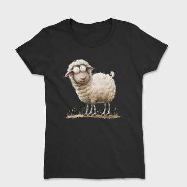 Sheep Smiling Face, Tricou Femei