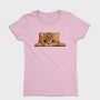 Scottish Fold Peeking Cat, Tricou Femei