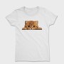 Scottish Fold Peeking Cat, Tricou Femei