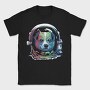 Corgi Space Rainbow, Tricou Barbati (Unisex)