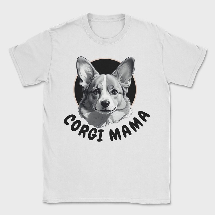 Corgi Mama, Tricou Barbati (Unisex)