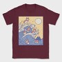 Corgi Big Wave, Tricou Barbati (Unisex)