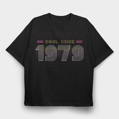Cool Since, Tricou Oversize Barbati (Unisex)
