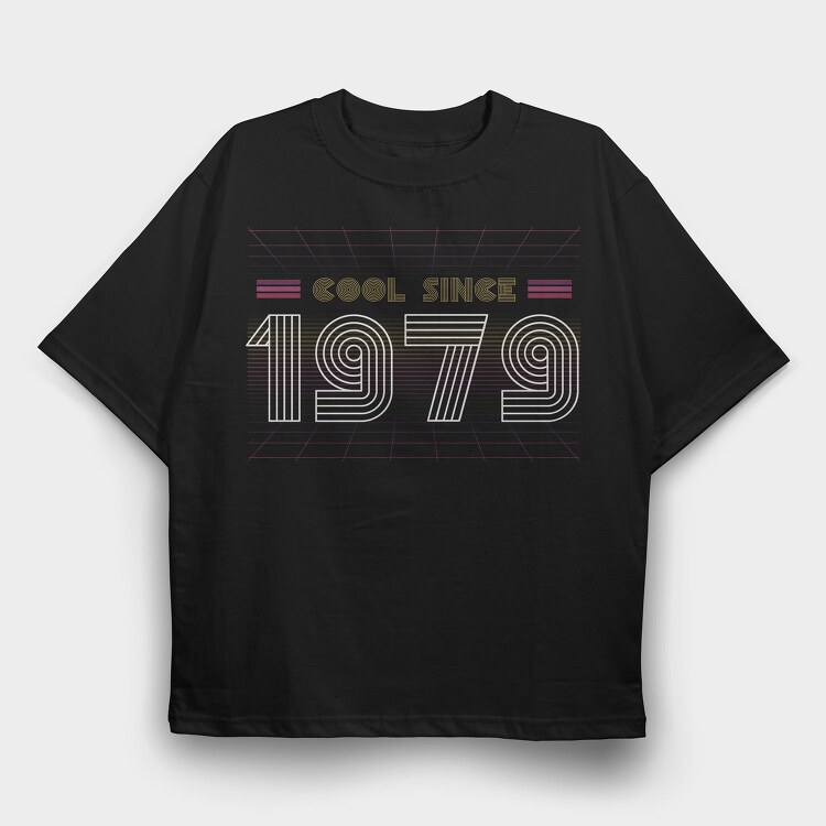 Cool Since, Tricou Oversize Barbati (Unisex)
