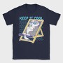 Cool Cat Ice Cream, Tricou Barbati (Unisex)