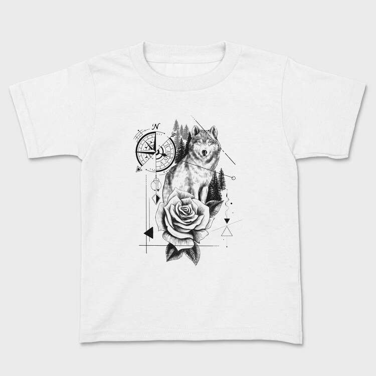 Compass Wolf, Tricou Copii