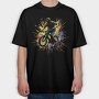 Colorful Bmx, Tricou Oversize Barbati (Unisex)