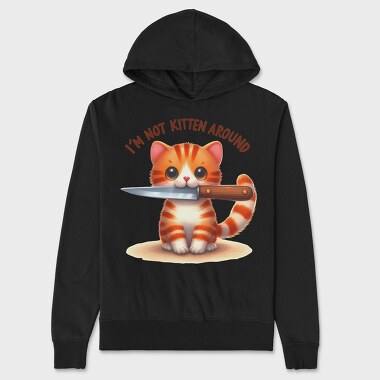Sassy Cat Knife, Hanorac Oversize Barbati (Unisex)