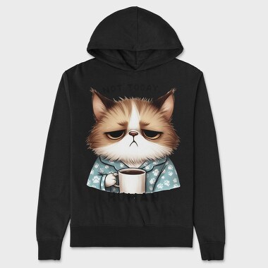 Sassy Cat Morning, Hanorac Oversize Barbati (Unisex)