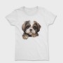 Shih Tzu Peeking, Tricou Femei