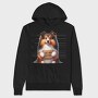 Shetland Sheepdog Mugshot, Hanorac Oversize Barbati (Unisex)