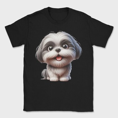 Shih Tzu Smile, Tricou Barbati (Unisex)