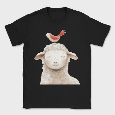 Sheep Bird Friendship, Tricou Barbati (Unisex)