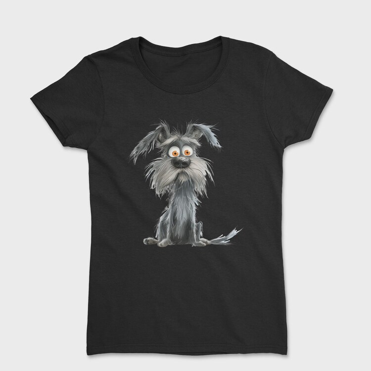 Scraggly Fur Friend, Tricou Femei