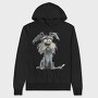 Scraggly Fur Friend, Hanorac Oversize Barbati (Unisex)