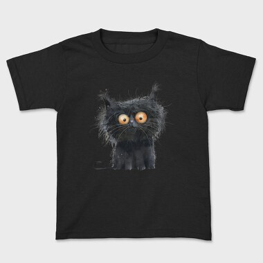 Scared Black Cat, Tricou Copii