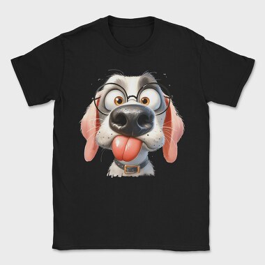 Silly Dog Smile Out, Tricou Barbati (Unisex)