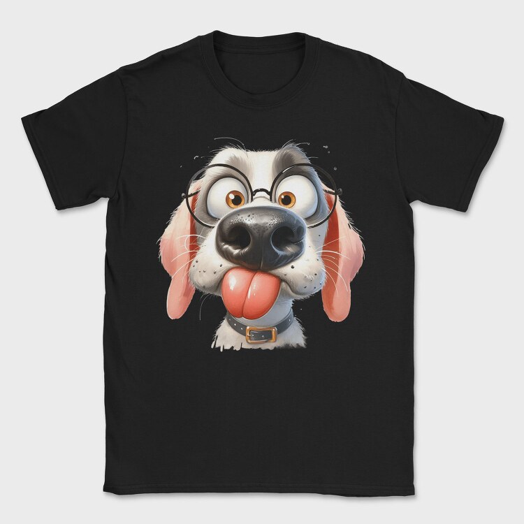 Silly Dog Smile Out, Tricou Barbati (Unisex)