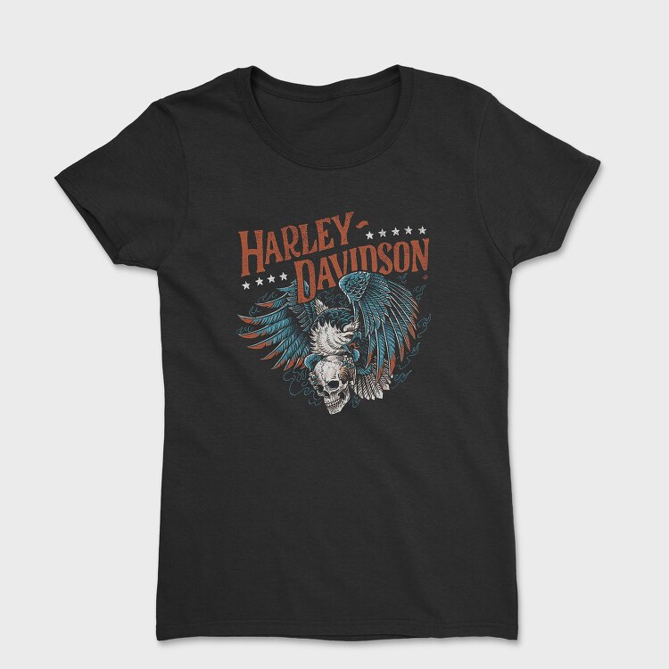 Harley Davidson Indian Eagle, Tricou Femei