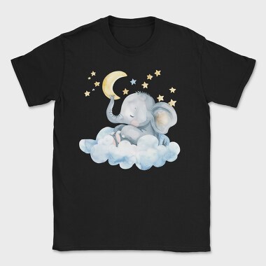Sleepy Elephant Cloud, Tricou Barbati (Unisex)