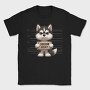 Siberian Husky Mugshot, Tricou Barbati (Unisex)