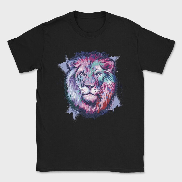 Color Lion, Tricou Barbati (Unisex)
